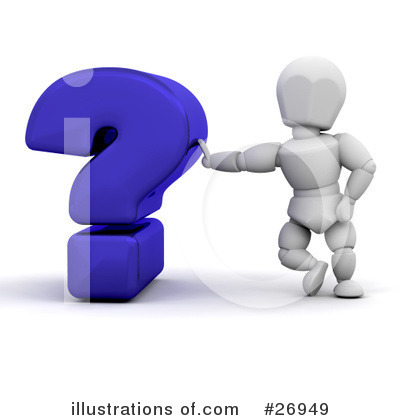 Question Mark Clipart #26949 by KJ Pargeter
