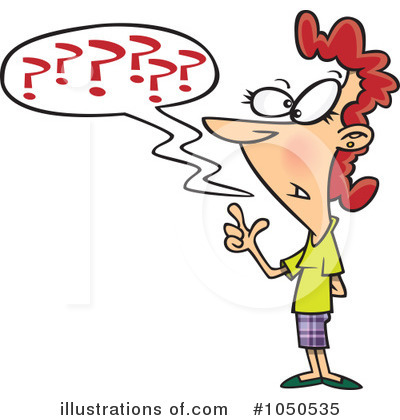 Royalty-Free (RF) Questions Clipart Illustration by toonaday - Stock Sample #1050535