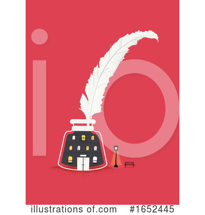 Royalty-Free (RF) Quill Clipart Illustration by BNP Design Studio - Stock Sample #1652445