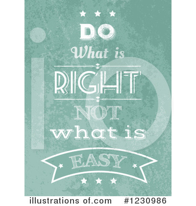 Royalty-Free (RF) Quotation Clipart Illustration by KJ Pargeter - Stock Sample #1230986