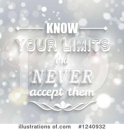 Royalty-Free (RF) Quote Clipart Illustration by KJ Pargeter - Stock Sample #1240932