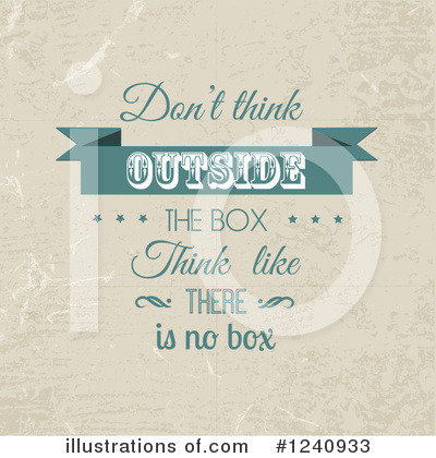 Royalty-Free (RF) Quote Clipart Illustration by KJ Pargeter - Stock Sample #1240933