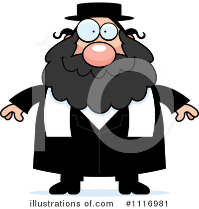 Royalty-Free (RF) Rabbi Clipart Illustration by Cory Thoman - Stock Sample #1116981