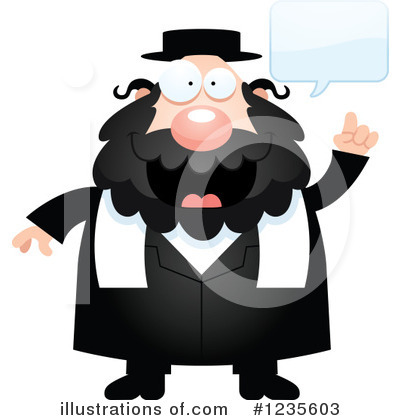Rabbi Clipart #1235603 by Cory Thoman
