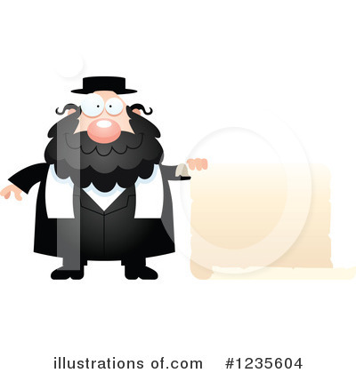 Rabbi Clipart #1235604 by Cory Thoman