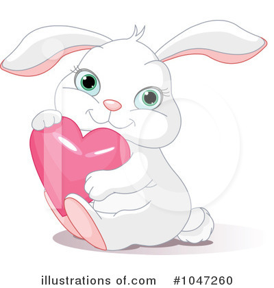Royalty-Free (RF) Rabbit Clipart Illustration by Pushkin - Stock Sample #1047260