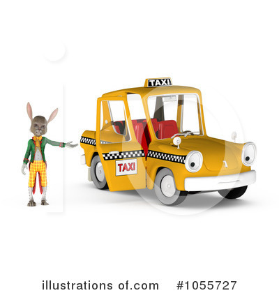 Royalty-Free (RF) Rabbit Clipart Illustration by Michael Schmeling - Stock Sample #1055727