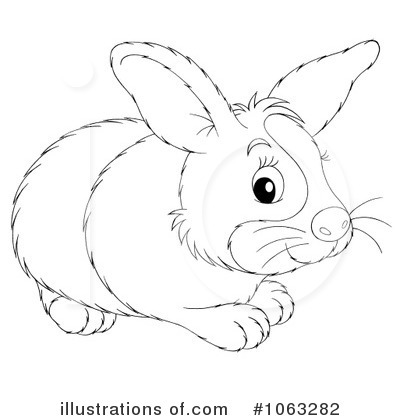 Royalty-Free (RF) Rabbit Clipart Illustration by Alex Bannykh - Stock Sample #1063282