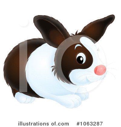 Royalty-Free (RF) Rabbit Clipart Illustration by Alex Bannykh - Stock Sample #1063287