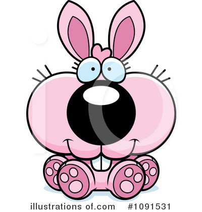 Royalty-Free (RF) Rabbit Clipart Illustration by Cory Thoman - Stock Sample #1091531