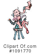 Rabbit Clipart #1091770 by Steve Klinkel
