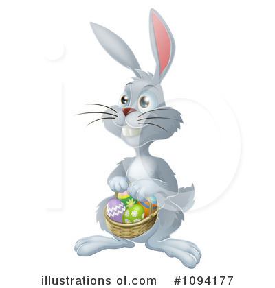 Royalty-Free (RF) Rabbit Clipart Illustration by AtStockIllustration - Stock Sample #1094177