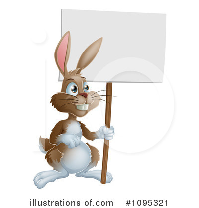 Royalty-Free (RF) Rabbit Clipart Illustration by AtStockIllustration - Stock Sample #1095321