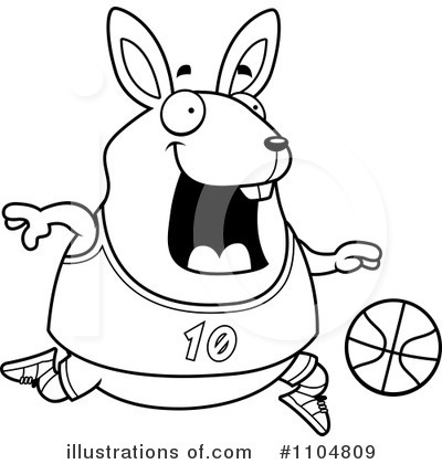 Royalty-Free (RF) Rabbit Clipart Illustration by Cory Thoman - Stock Sample #1104809