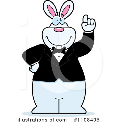 Royalty-Free (RF) Rabbit Clipart Illustration by Cory Thoman - Stock Sample #1108405