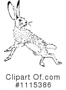 Rabbit Clipart #1115386 by Prawny Vintage