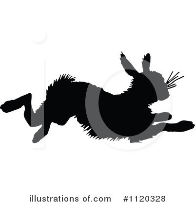 Royalty-Free (RF) Rabbit Clipart Illustration by Prawny Vintage - Stock Sample #1120328