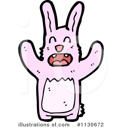 Royalty-Free (RF) Rabbit Clipart Illustration by lineartestpilot - Stock Sample #1130672