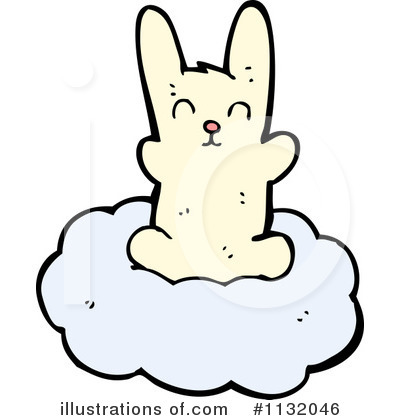 Royalty-Free (RF) Rabbit Clipart Illustration by lineartestpilot - Stock Sample #1132046