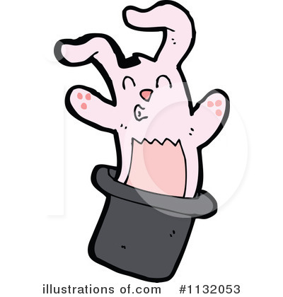 Royalty-Free (RF) Rabbit Clipart Illustration by lineartestpilot - Stock Sample #1132053