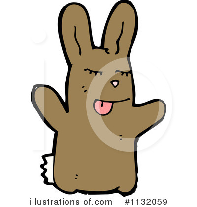 Royalty-Free (RF) Rabbit Clipart Illustration by lineartestpilot - Stock Sample #1132059
