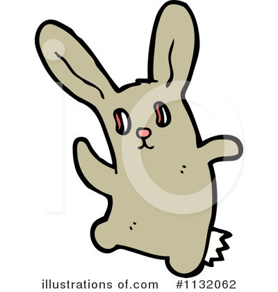 Royalty-Free (RF) Rabbit Clipart Illustration by lineartestpilot - Stock Sample #1132062