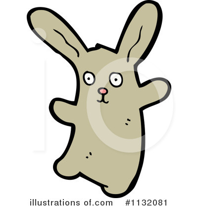 Royalty-Free (RF) Rabbit Clipart Illustration by lineartestpilot - Stock Sample #1132081