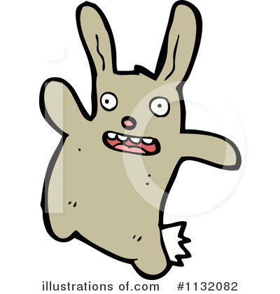 Royalty-Free (RF) Rabbit Clipart Illustration by lineartestpilot - Stock Sample #1132082