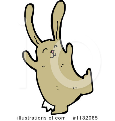 Royalty-Free (RF) Rabbit Clipart Illustration by lineartestpilot - Stock Sample #1132085