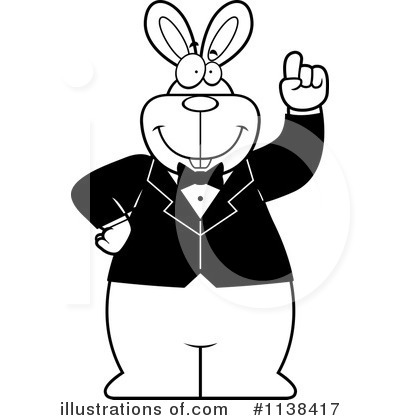 Royalty-Free (RF) Rabbit Clipart Illustration by Cory Thoman - Stock Sample #1138417