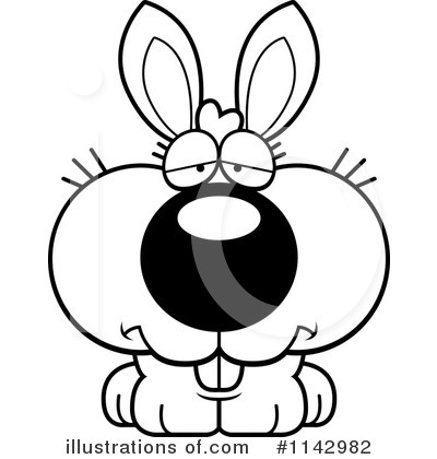 Royalty-Free (RF) Rabbit Clipart Illustration by Cory Thoman - Stock Sample #1142982