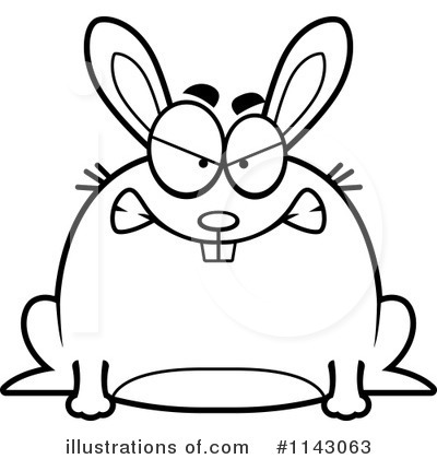 Royalty-Free (RF) Rabbit Clipart Illustration by Cory Thoman - Stock Sample #1143063