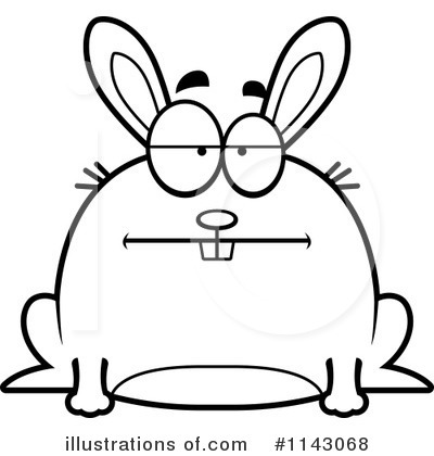Royalty-Free (RF) Rabbit Clipart Illustration by Cory Thoman - Stock Sample #1143068