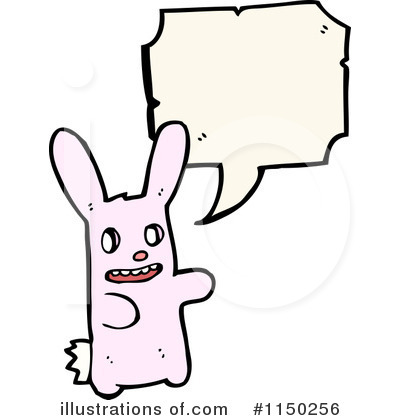 Royalty-Free (RF) Rabbit Clipart Illustration by lineartestpilot - Stock Sample #1150256