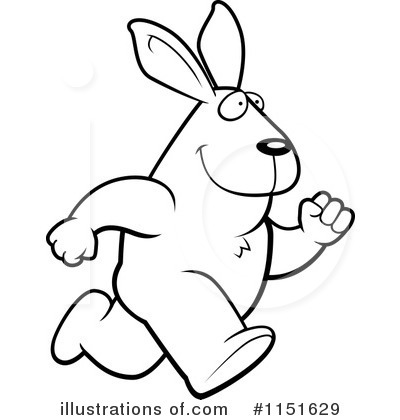 Royalty-Free (RF) Rabbit Clipart Illustration by Cory Thoman - Stock Sample #1151629