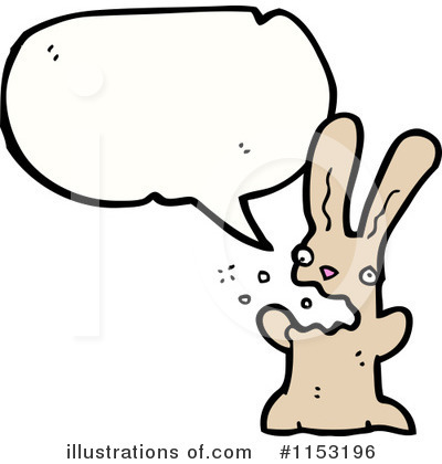 Royalty-Free (RF) Rabbit Clipart Illustration by lineartestpilot - Stock Sample #1153196