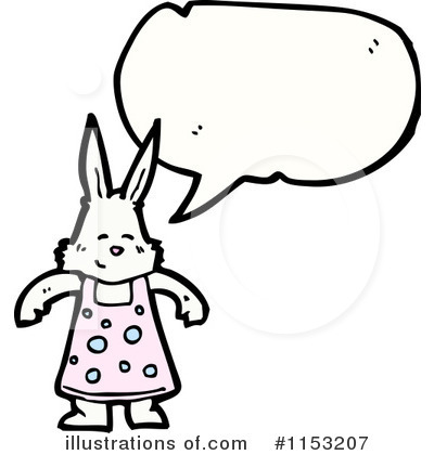 Royalty-Free (RF) Rabbit Clipart Illustration by lineartestpilot - Stock Sample #1153207