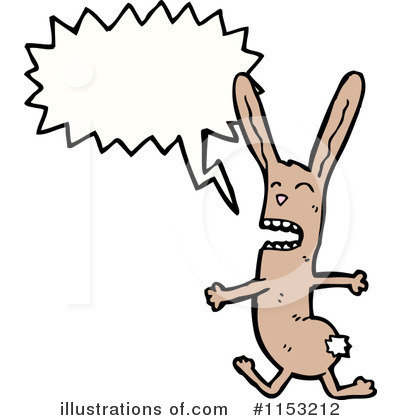 Royalty-Free (RF) Rabbit Clipart Illustration by lineartestpilot - Stock Sample #1153212