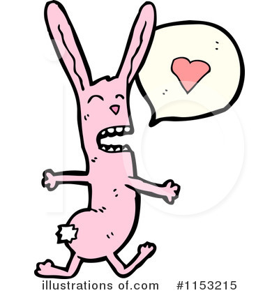 Royalty-Free (RF) Rabbit Clipart Illustration by lineartestpilot - Stock Sample #1153215