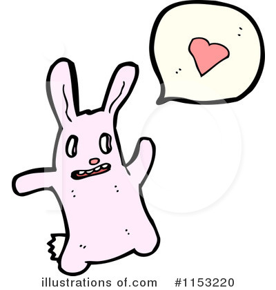 Royalty-Free (RF) Rabbit Clipart Illustration by lineartestpilot - Stock Sample #1153220
