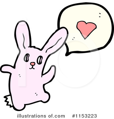Royalty-Free (RF) Rabbit Clipart Illustration by lineartestpilot - Stock Sample #1153223