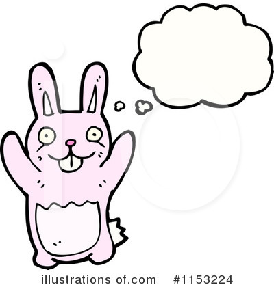 Royalty-Free (RF) Rabbit Clipart Illustration by lineartestpilot - Stock Sample #1153224