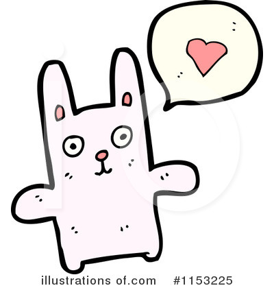 Royalty-Free (RF) Rabbit Clipart Illustration by lineartestpilot - Stock Sample #1153225