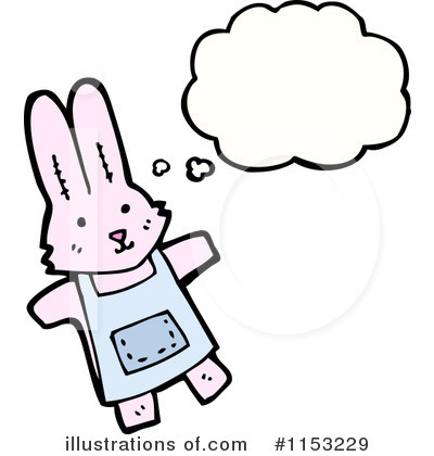 Royalty-Free (RF) Rabbit Clipart Illustration by lineartestpilot - Stock Sample #1153229