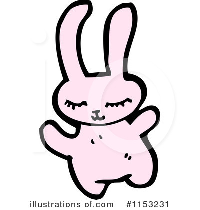 Royalty-Free (RF) Rabbit Clipart Illustration by lineartestpilot - Stock Sample #1153231