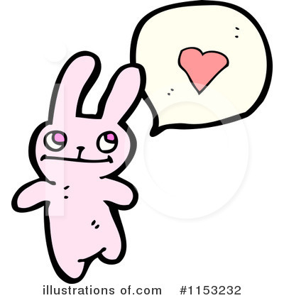 Royalty-Free (RF) Rabbit Clipart Illustration by lineartestpilot - Stock Sample #1153232