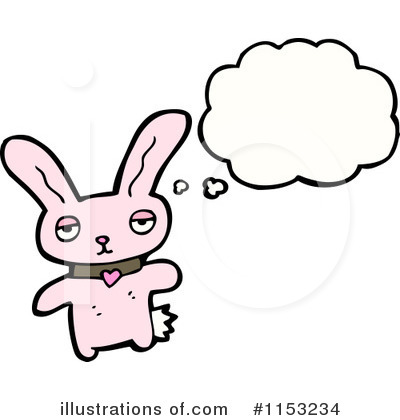 Royalty-Free (RF) Rabbit Clipart Illustration by lineartestpilot - Stock Sample #1153234