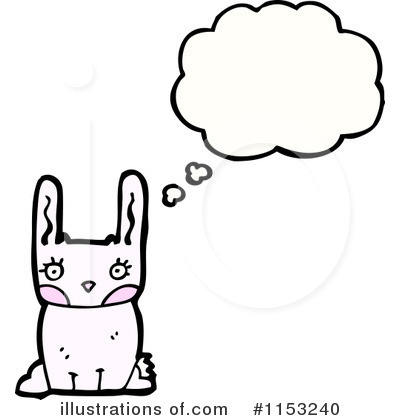Royalty-Free (RF) Rabbit Clipart Illustration by lineartestpilot - Stock Sample #1153240