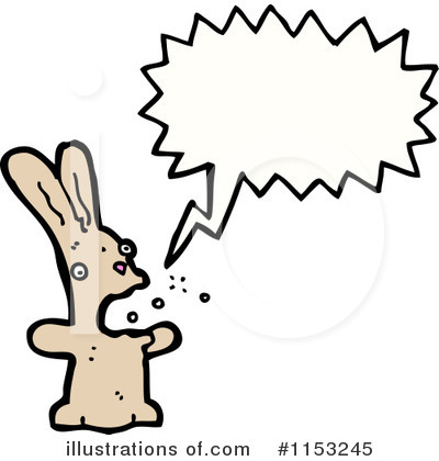 Royalty-Free (RF) Rabbit Clipart Illustration by lineartestpilot - Stock Sample #1153245