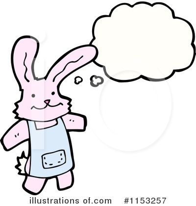 Royalty-Free (RF) Rabbit Clipart Illustration by lineartestpilot - Stock Sample #1153257